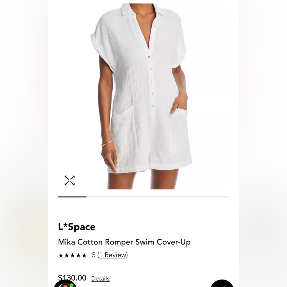 Pink L*Space Romper